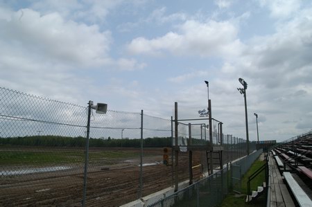 I-96 Speedway - Start Finish From Water Winter Wonderland (newer photo)